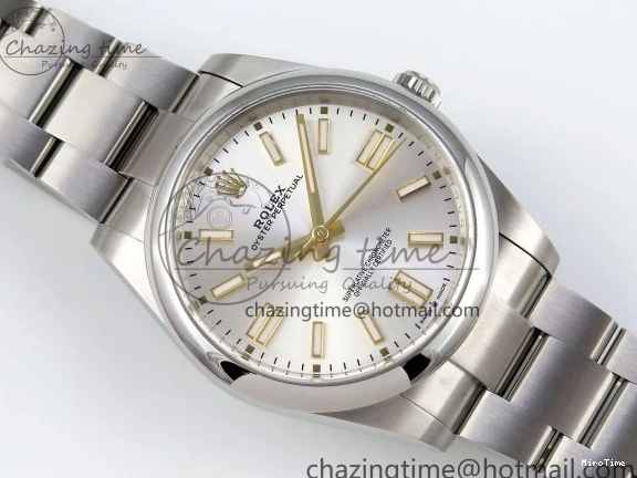 MiroTime 0217 SmartChoice Oyster Perpetual 41mm 124300 Clean 1:1 Best Edition 904L Steel Sliver Dial on SS Bracelet VR 1735